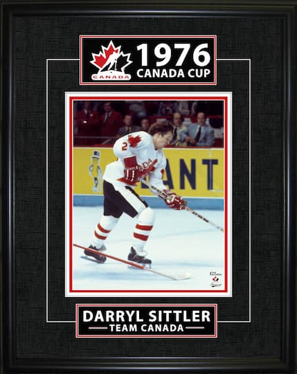 Darryl Sittler Framed 16" x 20" Classic Series 1976 Canada Cup